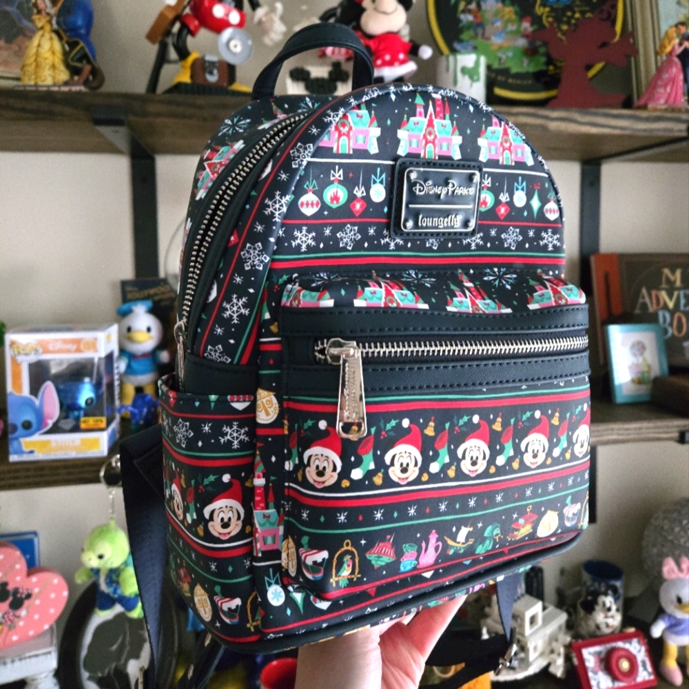 Christmas Disney Parks Loungefly.